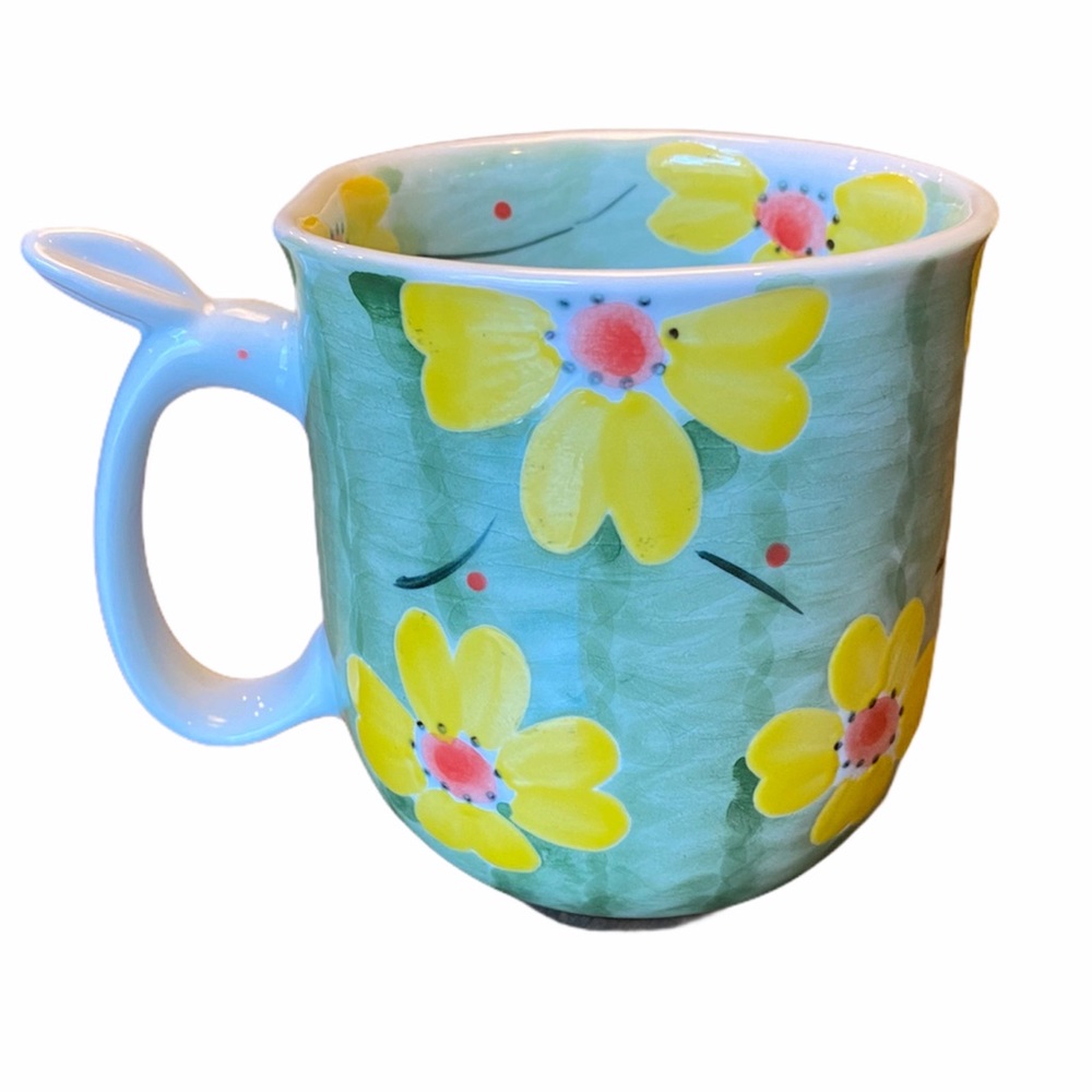 Japanese Rabbit Mug from Oriental Bazaar in Tokyo